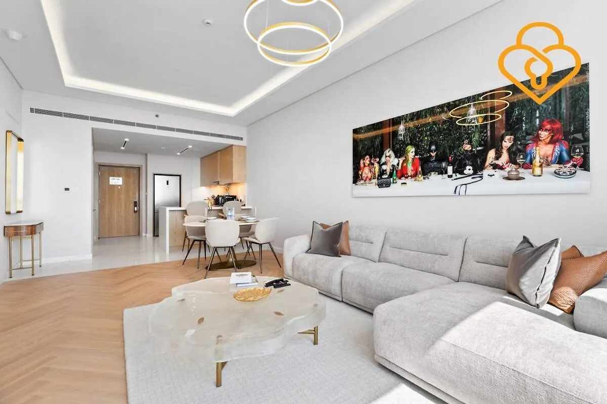 Keysplease Upgraded Interiors Luxury Palm Tower 1 Br Apartment Dubai