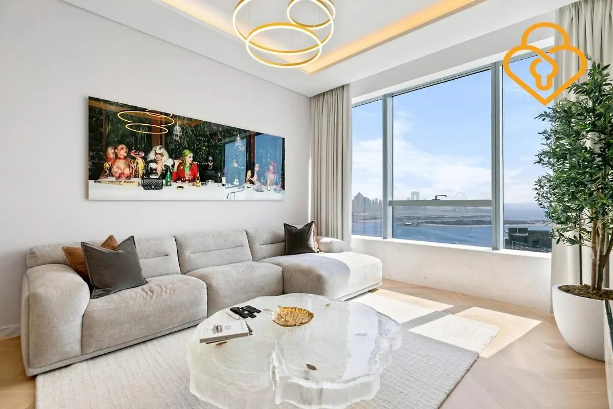 Keysplease Upgraded Interiors Luxury Palm Tower 1 Br Apartment Dubai